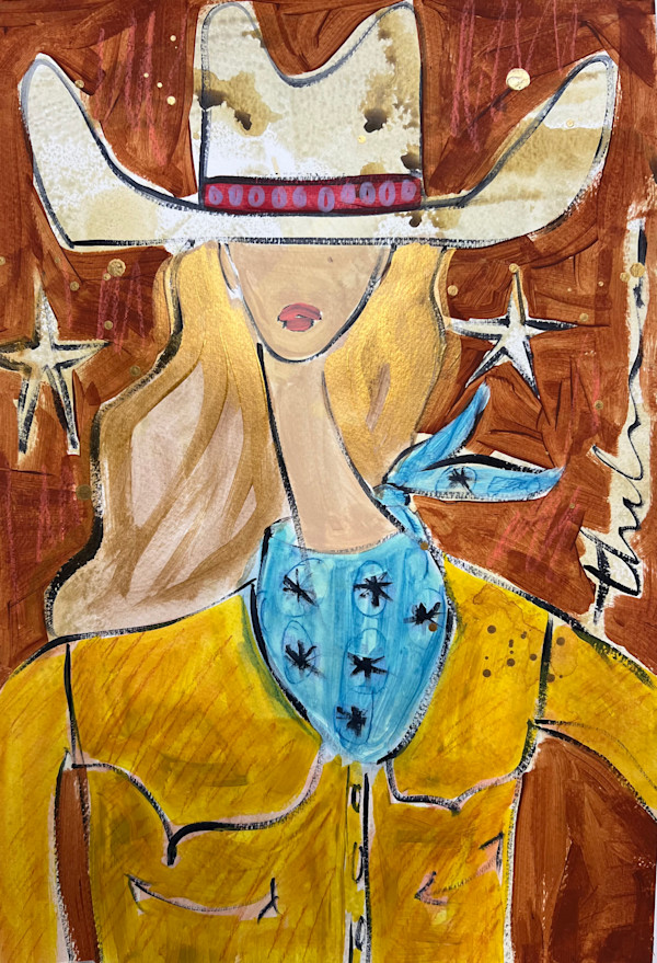 Cowgirl #28 by Thelma Lugo, Image 1.