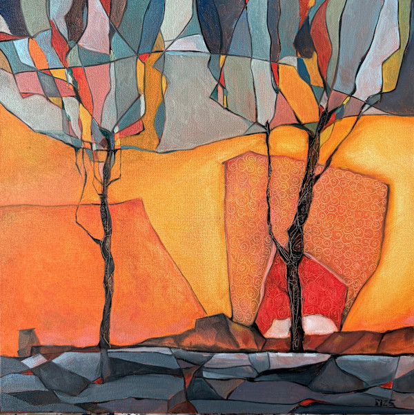Two Trees 2/30 by Young Kim, Image 1.