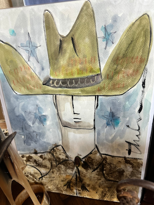 untitled painting 03 by Thelma Lugo, Image 1.