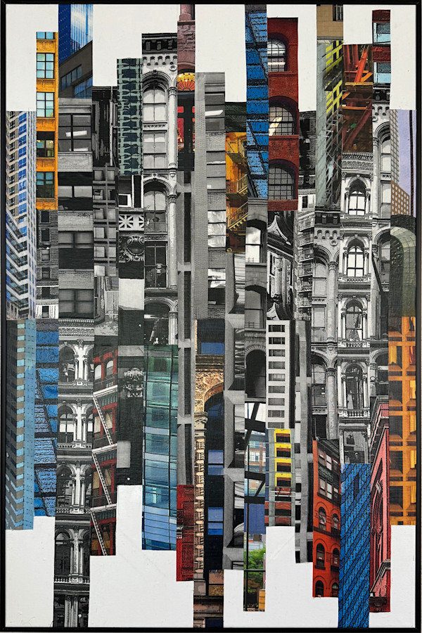 Patchwork City 76 by Marilyn Henrion