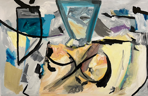 Muse: In the Style of Willem de Kooning by Anita Lee Stokey