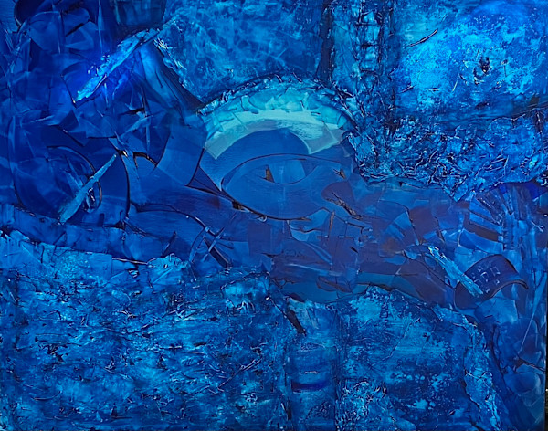 DEEP BLUE METAMORPHOSIS by Anita Lee Stokey
