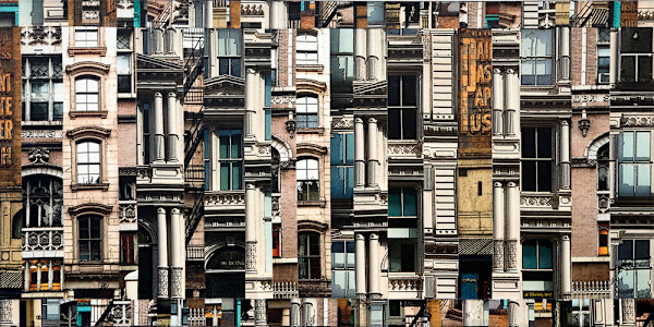 Patchwork City 73 by Marilyn Henrion