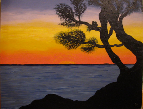 Love birds by Diane Contreras