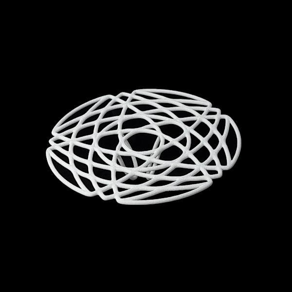 Digital doily III by Hesti Wade