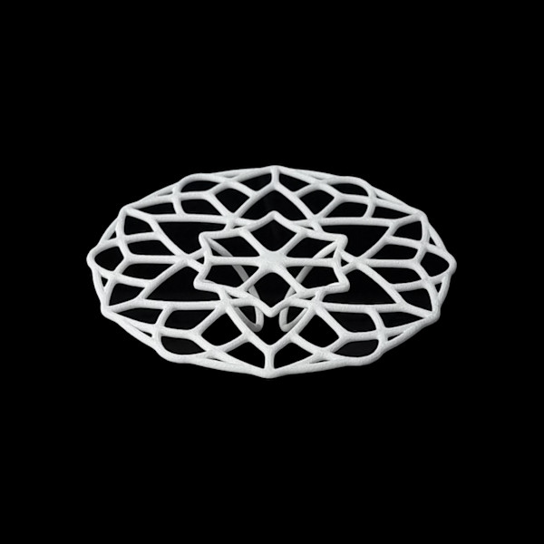 Digital doily I by Hesti Wade