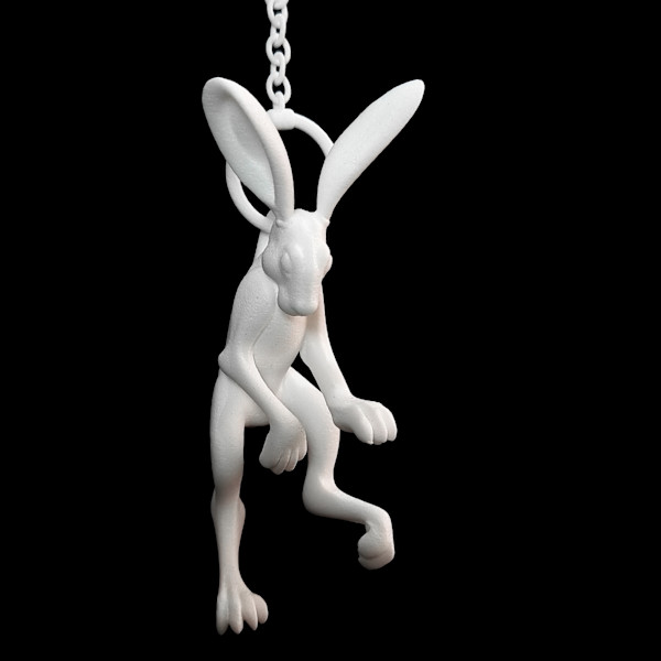 Hare fob by Hesti Wade
