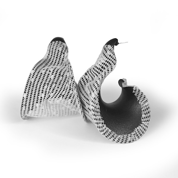 Crawl spaces - Earrings by Hesti Wade, Image 1.