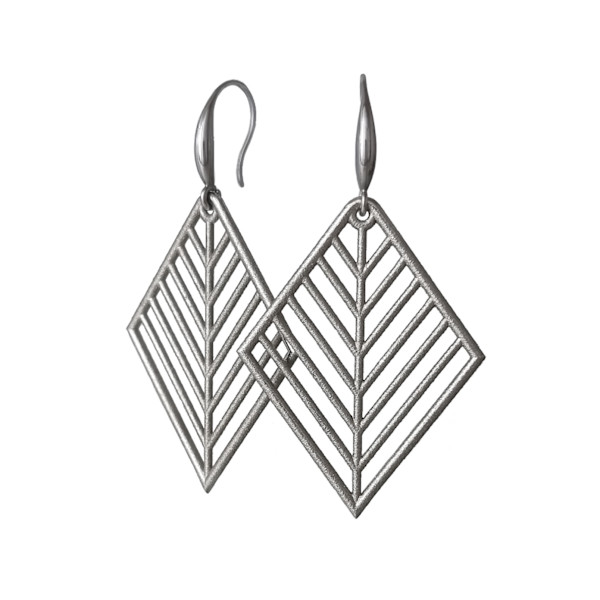 Chevron earrings #3 by Hesti Wade