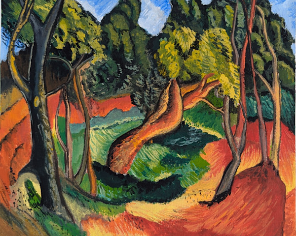 Hale Woodruff-Forest, Master Copy by Ariel Lyneese