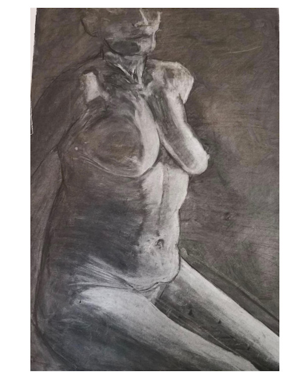Nude model by Ariel Lyneese, Image 1.
