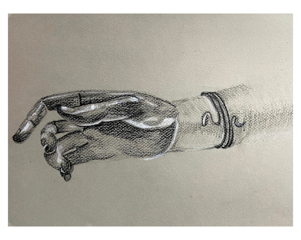 Hand & Forearm broken from a large Bronze Statue (Early Imperial Age) Archaeological Museum by Ariel Lyneese