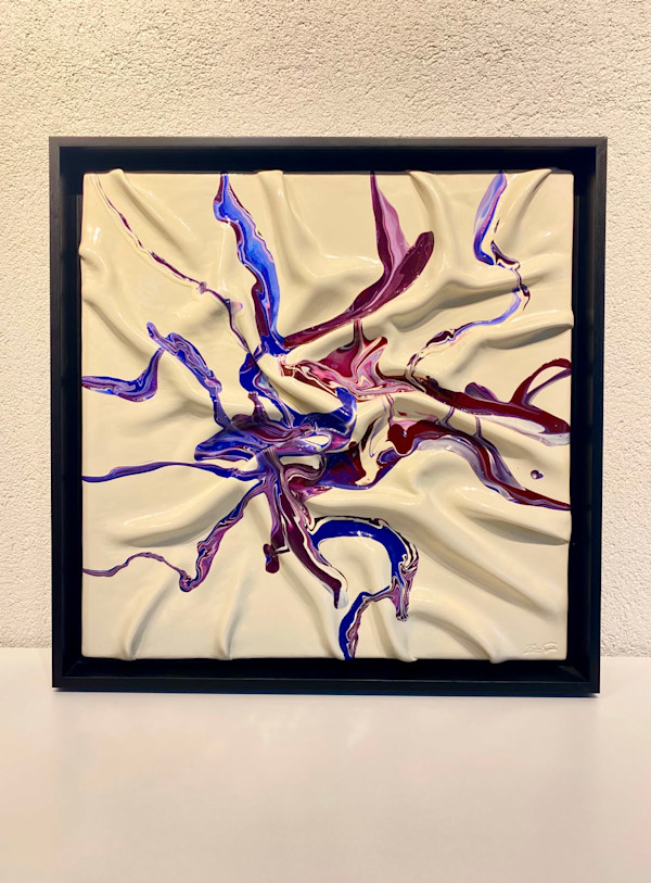 Beliz Samlı  Katman Serisi ‘Akışa Bırak’  60x60 cm by Beliz Samlı, Image 5.