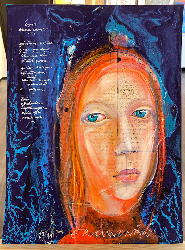 Fine Art Hahnemühle Kağıt Üzeri Limitli Baskı Islak İmzalı by Ergin İnan