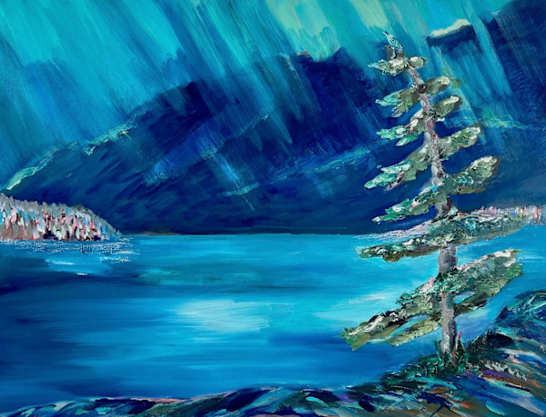 Northern Lights Resilience by Laurie J Cochrane