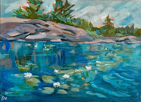 View from my Kayak by Laurie Cochrane