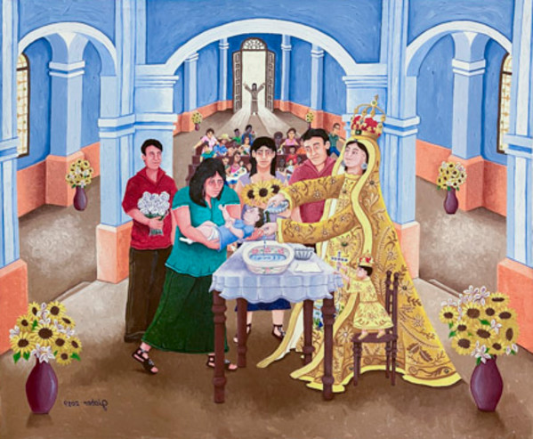 El Bautizado por la Virgen by Laurence