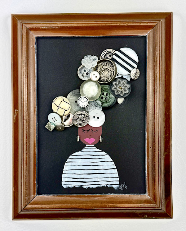 Button People no. 1 by Ashley Delaney