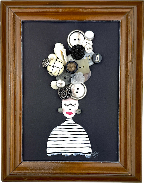Button People no. 2 by Ashley Delaney