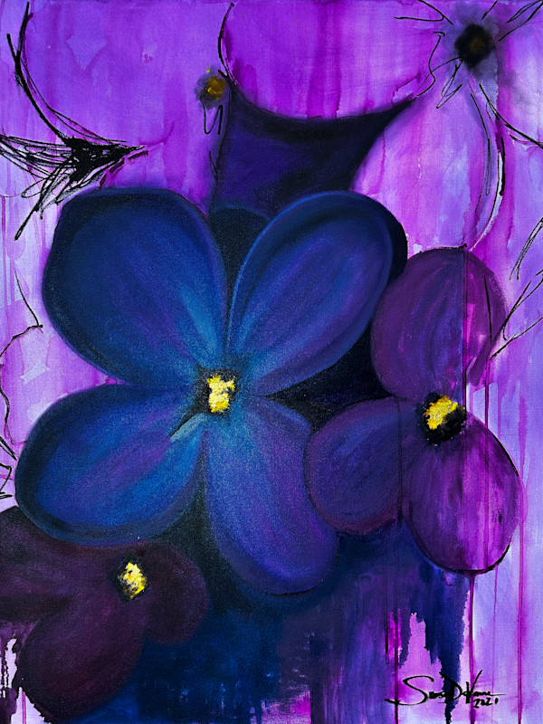 Lilacs in Bloom by Susan D. Martinez