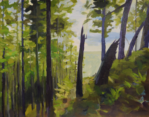 Tillamook Head Forest by Kristen O'Neill