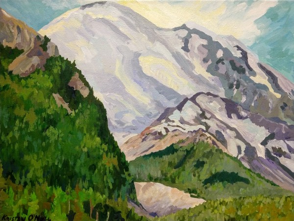 Wonderland Trail No. 3 - 36 Views of Mt. Rainier series by Kristen O'Neill
