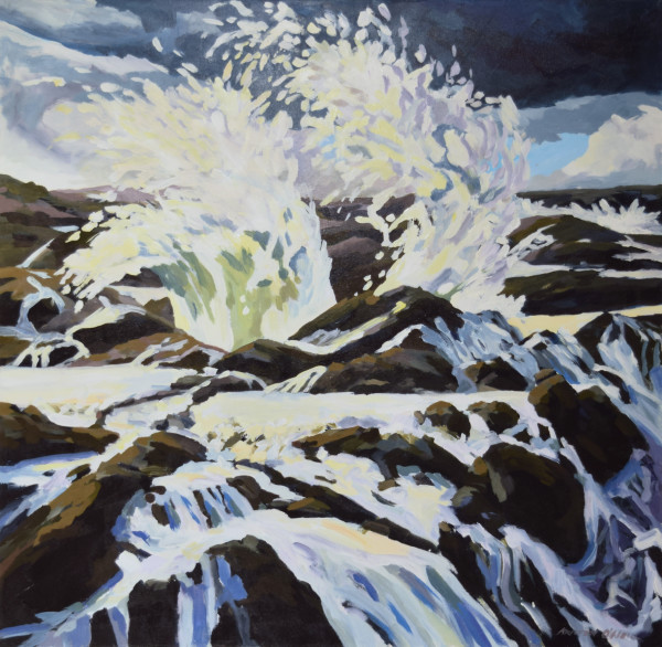 Waves Crashing by Kristen O'Neill