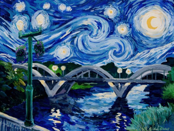 Starry Night Over Grants Pass