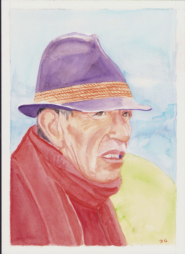 Elderly Indigenous Man by Daniela Godoy, Image 1.