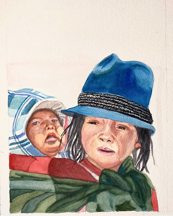 Young Indigenous Siblings by Daniela Godoy, Image 2.