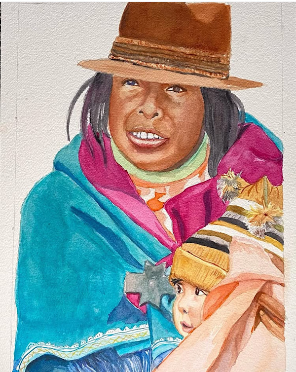 Grandma& Grandchild portrait by Daniela Godoy, Image 10.
