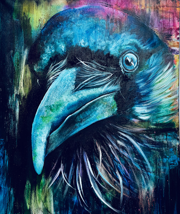 Watcher in Twilight Hues by Samantha Biddle