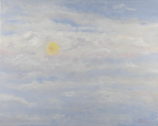 Afternoon Moon by Sally Ruddy