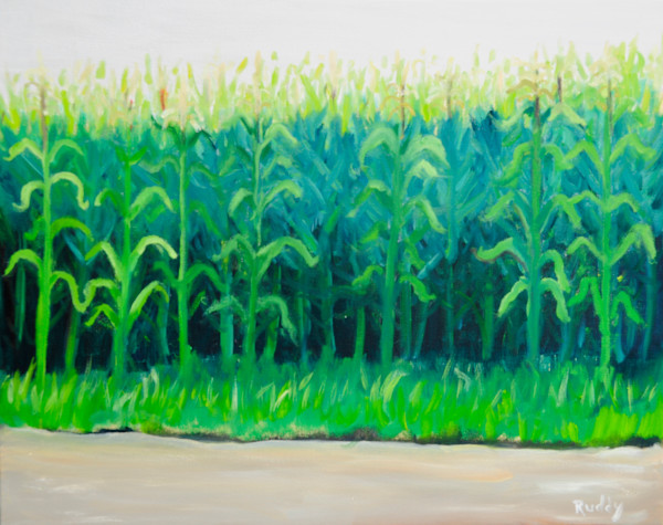 Corn Field by Sally Ruddy