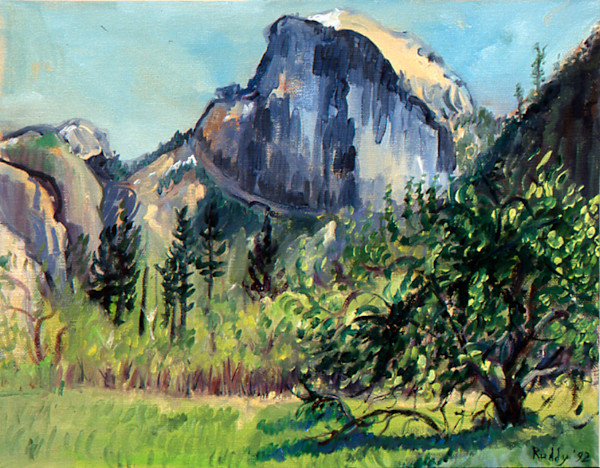 Half Dome by Sally Ruddy