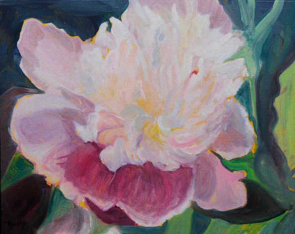 Lavender Peony by Sally Ruddy