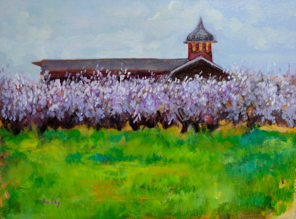 Oberthier Barn by Sally Ruddy