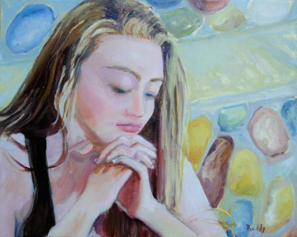 Pensive by Sally Ruddy