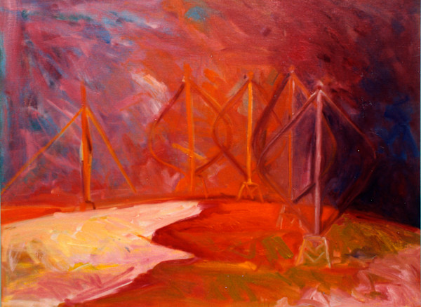 Red Vision by Sally Ruddy