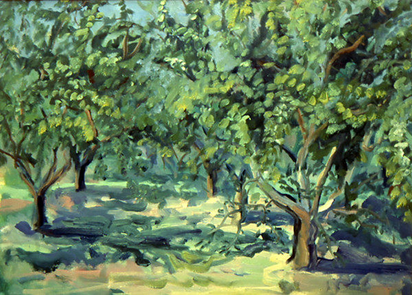 Summer Orchard by Sally Ruddy
