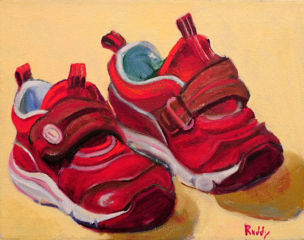 Toddler Tennies by Sally Ruddy