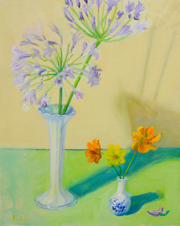 Trumpet Vase by Sally Ruddy