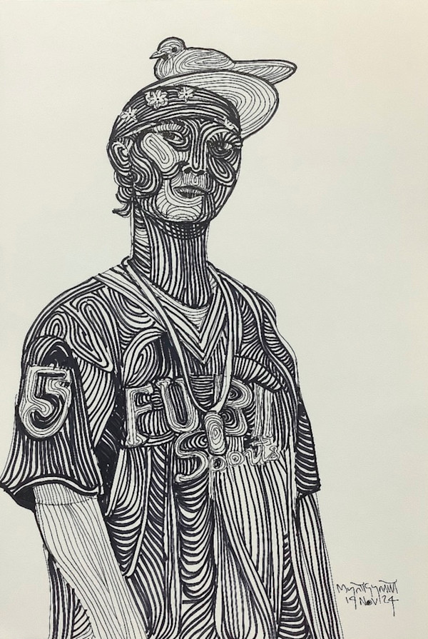 A Man who Sing_1 (2025) by Myat Kyawt