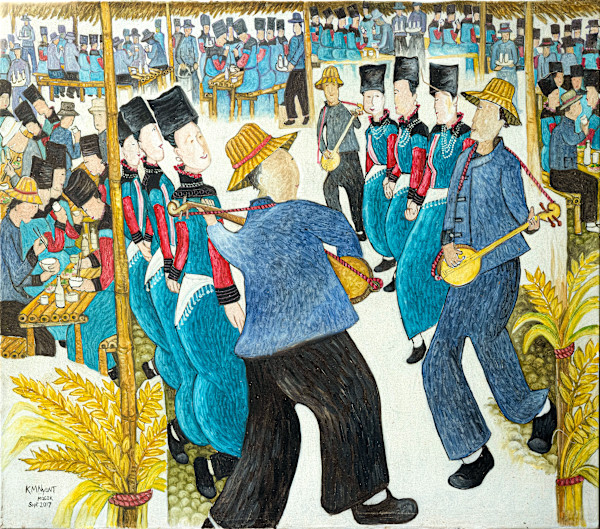 Lisu New Year Festival by K.M. Nyunt (Mogok)