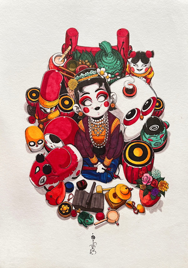 Toy Princess by Aung Ye Myat