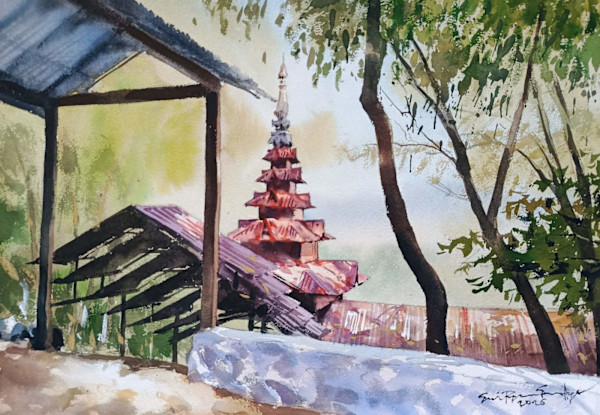 Somewhere in Mandalay Hill by Sai Pyae Sone Aye