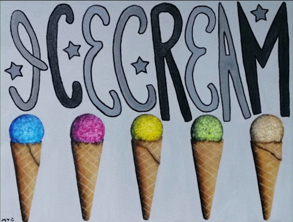 The Icecream by Min Thar Gyi