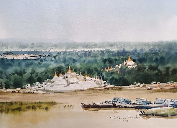 From Sagaing Hill by Sai Pyae Sone Aye