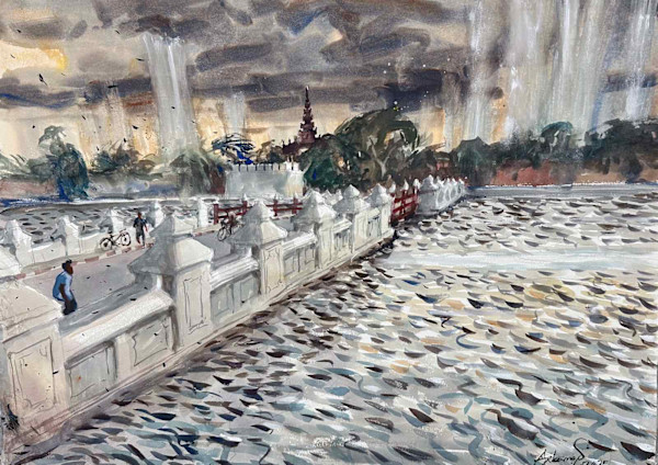 The Rain is Coming by ARKAR MYO