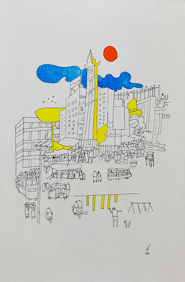 မန္တလေးစျေးချို by Totty Swe, Image 1.